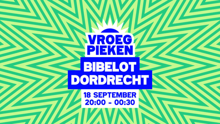 Vroeg Pieken — Uitgaan in Dordrecht