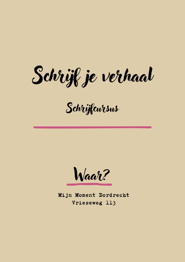 Schrijf je verhaal — muziek in Dordrecht
