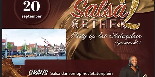 Salsa2GetherParty op het Statenplein zondag 20 september — muziek in Dordrecht