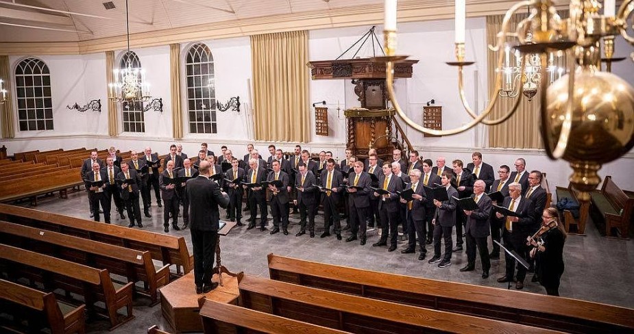 Samen zingen… met mannenkoor alblasserwaard o.l.v. ron van ommen, jan rozendaal – orgel, rebecca rozendaal – viool in Dordrecht
