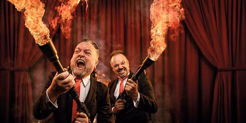 Arie & Silvester – Breken de tent af! — theater in Dordrecht